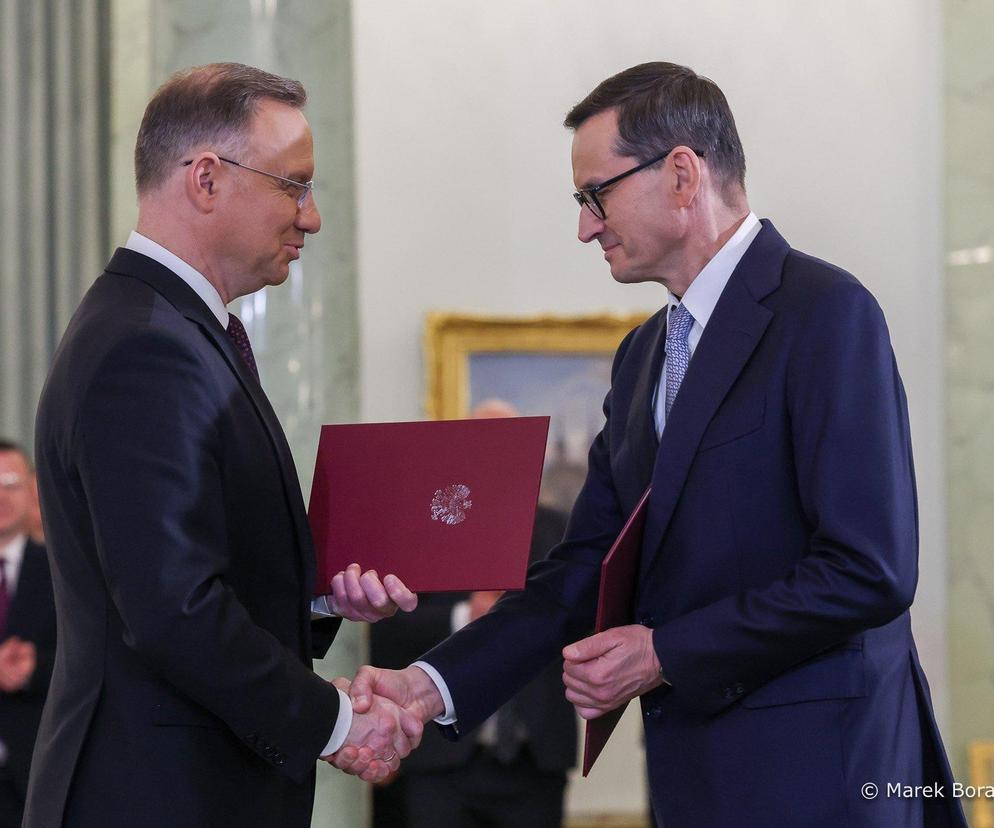 Andrzej Duda, Mateusz Morawiecki 