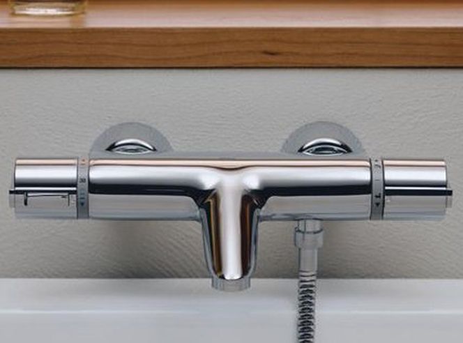 Bateria termostatyczna: temperatura na poziomie