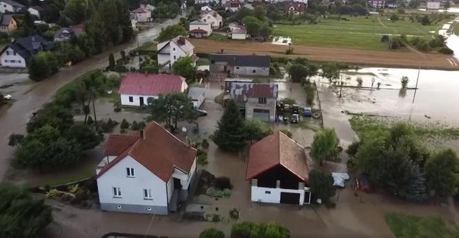 Gwałtowne burze zaatakowały na Podkarpaciu