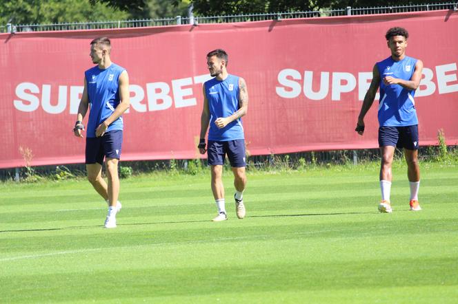 Trening Lecha Poznań przed meczem z Zagłębiem Lubin