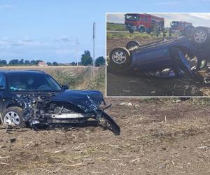 Śmiertelny wypadek pod Inowrocławiem! 40-latka nie żyje. Zawinił kierowca audi?