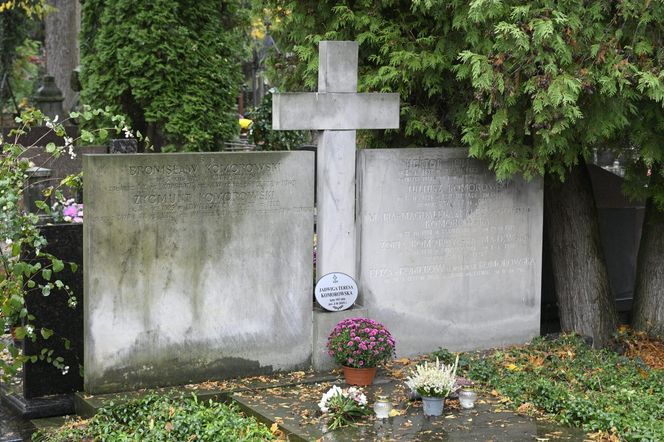 Grób matki Bronisława Komorowskiego