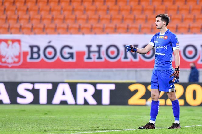 Miłosz Mleczko, bramkarz Termaliki Nieciecza