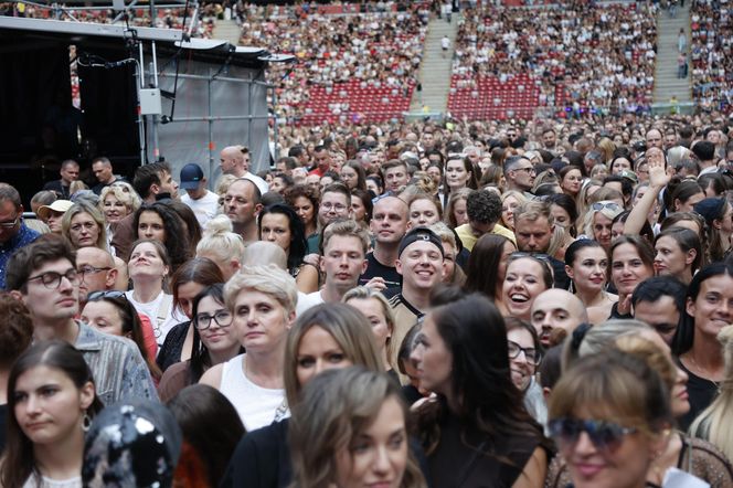Koncert Jennifer Lopez w Warszawie (25.07.2025) - część druga. Organizatorem koncertu jest Prestige MJM