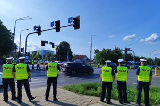 Mazowieccy policjanci rywalizowali o to kto najlepiej kieruje ruchem