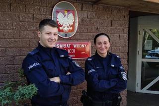 Poznań: Bohaterscy policjanci uratowali życie kobiecie