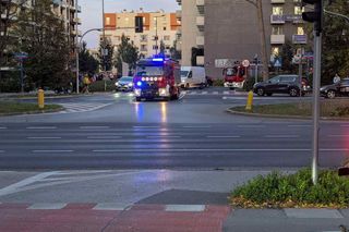 Pożar przy Żwirki i Wigury