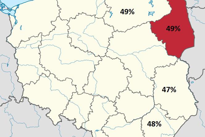 Polskie regiony wśród najbiedniejszych w Unii.