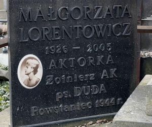 Grób Małgorzaty Lorentowicz