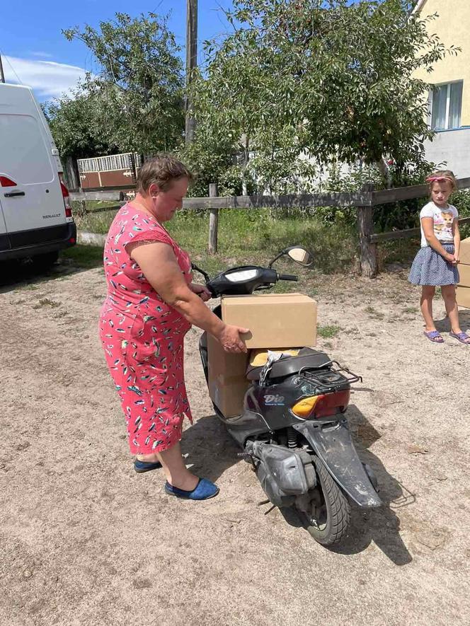 Charytatywne paczki z Polski trafiły na Ukrainę 