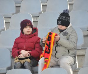 Korona Kielce - Motor Lublin. Kibice na Exbud Arenie