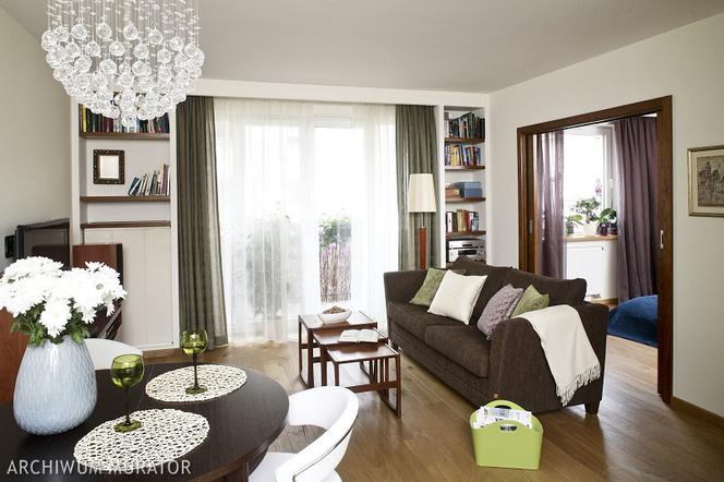 Salon w brązach