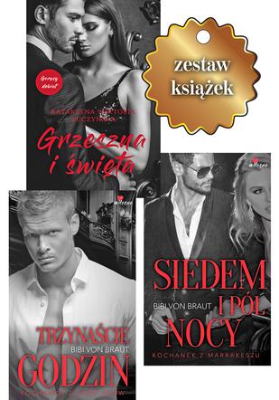 Pakiet 3 zmysłowych książek
