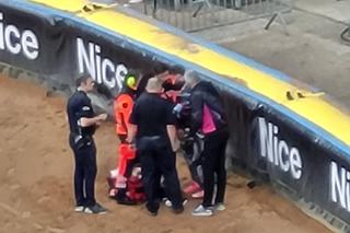 Fatalnie wyglądający wypadek na Grand Prix Polski. Niemiec Kai Huckenbeck przeżył chwile grozy, to dla niego koniec zawodów