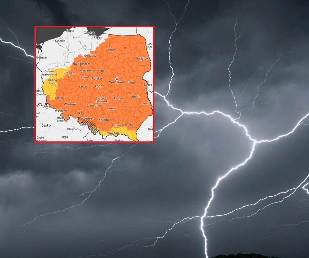 Burze uderzą w jednym regionie Polski. W reszcie kraju tropikalny upał 