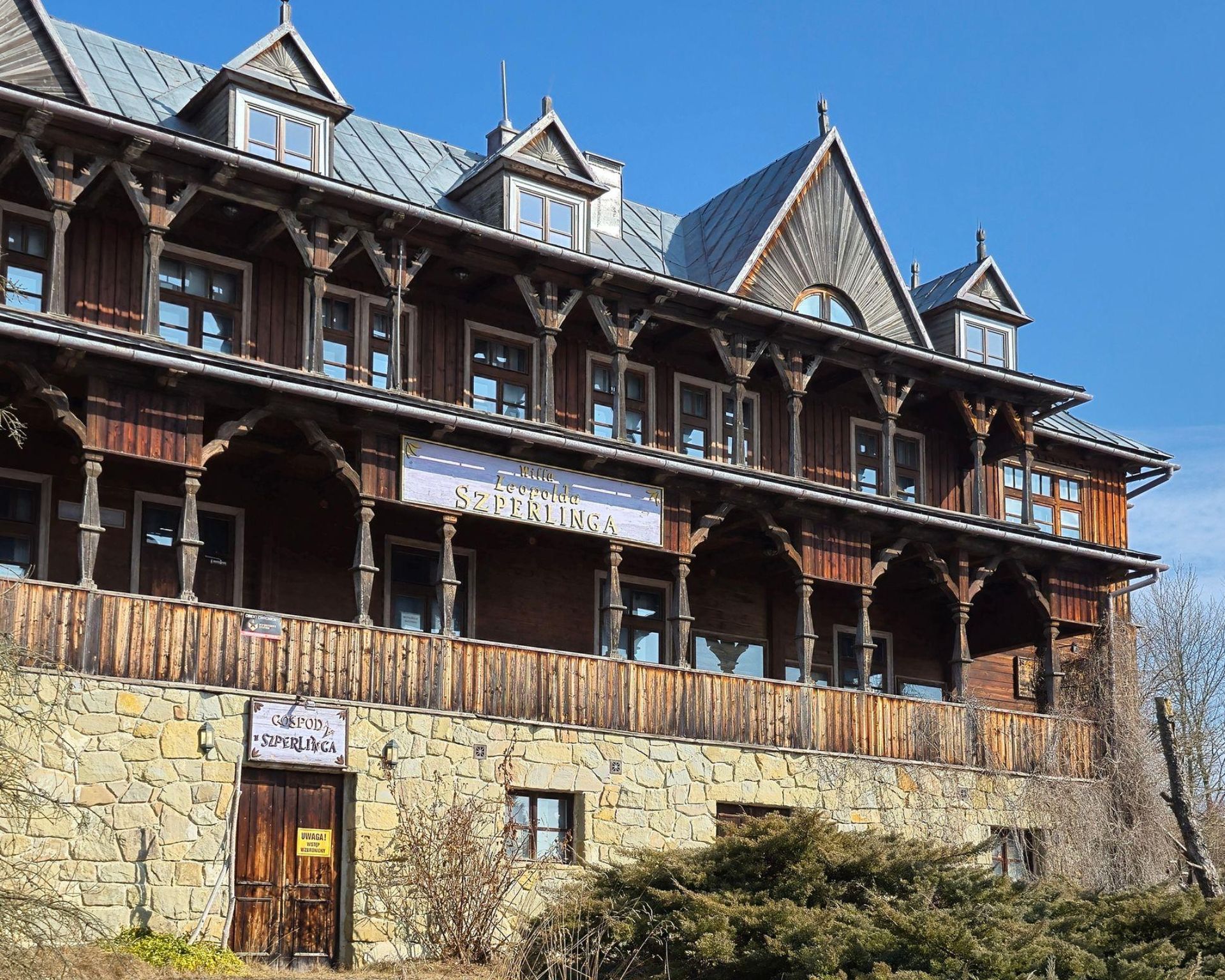 Osada widmo w Czorsztynie