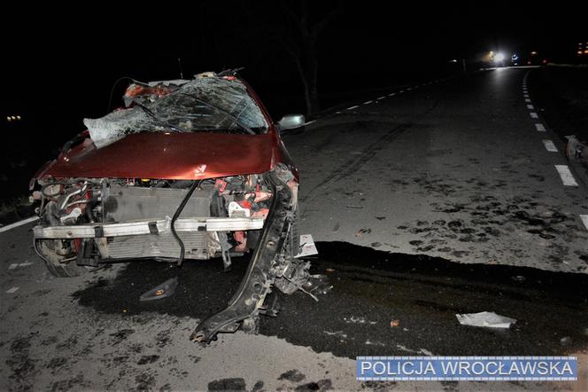 Tragiczny wypadek pod Wrocławiem