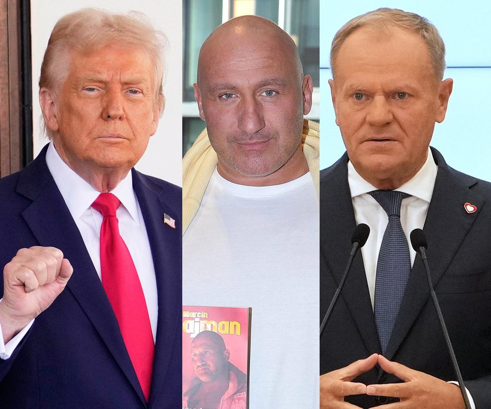 Marcin Najman, Donald Trump i Donald Tusk