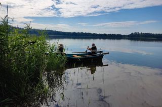 Tragiczny finał wędkowania na jeziorze Omulew