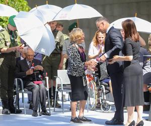 Andrzej Duda na Obchodach 80. rocznicy wybuchu Powstania Warszawskiego