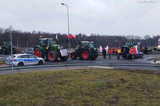 Strajk rolników w Śląskiem 20.02.2024