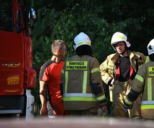 Wypadek pod Olesnem. Trzy osoby z pow. kłobuckiego poszkodowane