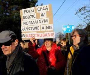 Protest w Bielsku-Białej