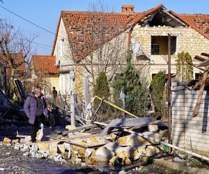 Zniszczenia po rosyjskich atakach w Odessie