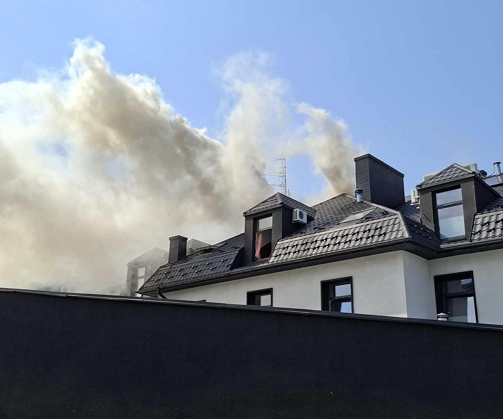 Pożar hotelu Senator w Starachowicach