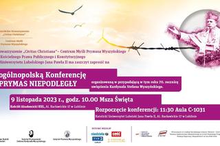 Lublin - ogólnopolska konferencja Prymas Niepodległy