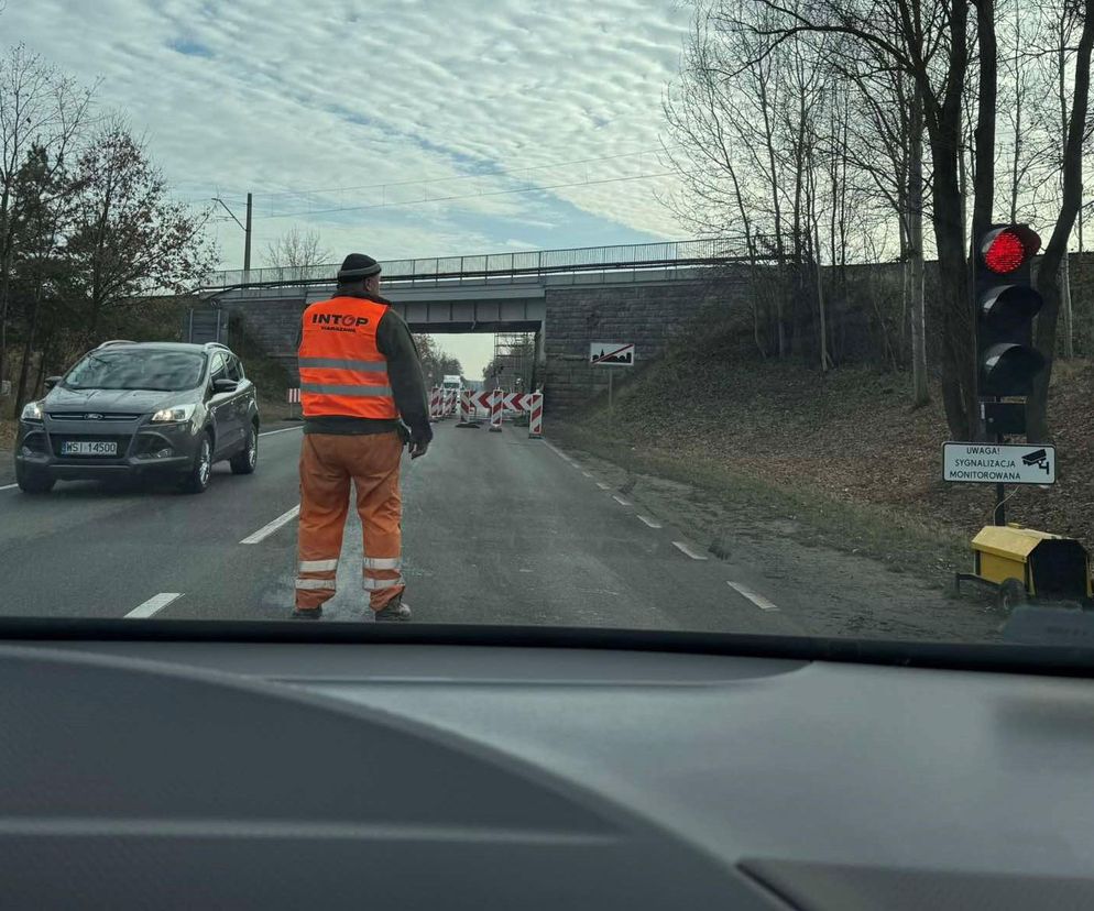 Remont wiaduktu w Ujrzanowie. Są utrudnienia w ruchu