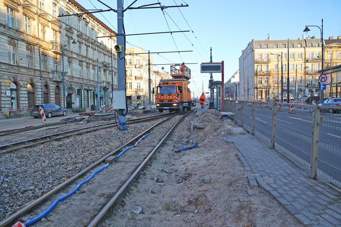 Remont ulicy Legionów w Łodzi wkracza w kolejny etap
