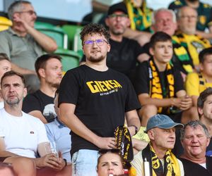 Kibice na meczu GKS Katowice - Arka Gdynia