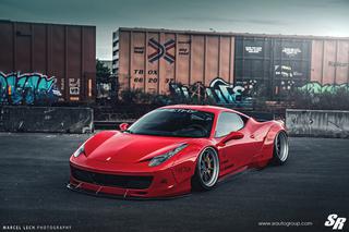 Ferrari 458 Italia po tuningu Liberty Walk Performance