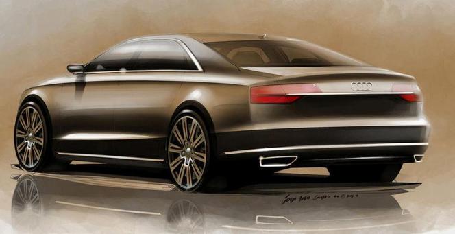  2014 Audi A8 facelifting