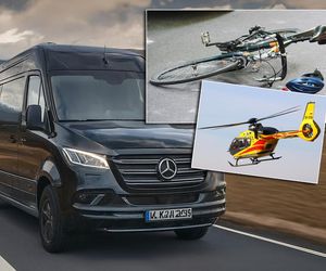 14-latka zabrał śmigłowiec! Staranował go mercedes. Fatalny wypadek pod Łowiczem