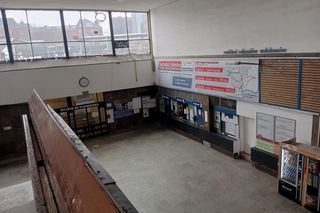 Budynek dworca PKS w Gdańsku