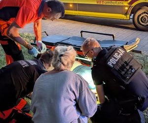 Zduńska Wola. Poważny wypadek 28-latka jadącego hulajnogą. Stracił przytomność [ZDJĘCIA]. 