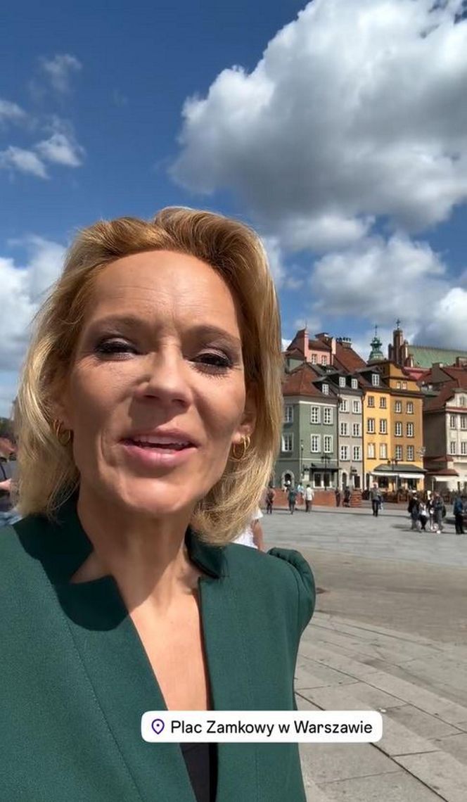 Kasia Madera na prezentacji BBC News Polska
