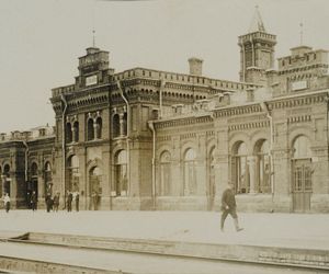 Dworce kolejowe w woj. lubelskim 100 lat temu