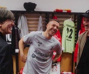 Lukas Podolski. Pożegnanie z kibicami w Kolonii