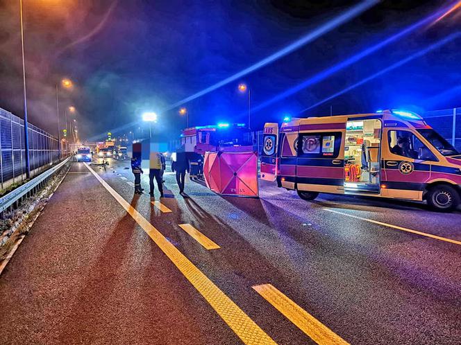 Tragiczny wypadek na autostradzie A4 w Małopolsce