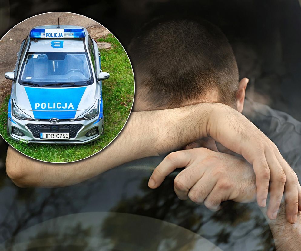 Drzemka w radiowozie? Policjanci z Zabrza w ogniu krytyki po publikacji nagrania