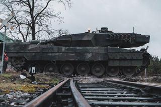 Leopard 2A5 z 1. Warszawskiej Brygady Pancernej