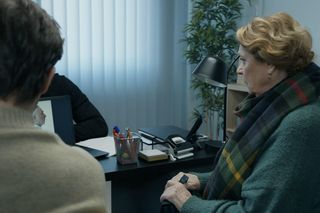 Barwy szczęścia, odcinek 3202: Kodur (Oskar Stoczyński), Józefina (Elżbieta Jarosik), Cezary (Marcel Opaliński)