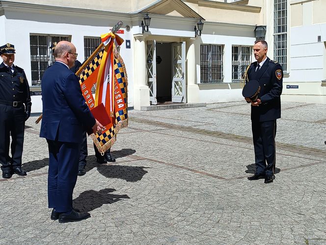 Ślubowanie nowego komendanta Straży Miejskiej w Grudziądzu