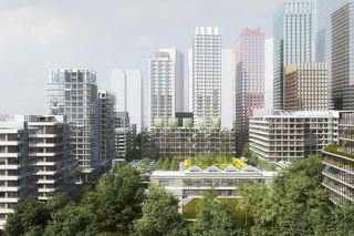 Wieżowce kompleksu Towarowa 22 w Warszawie