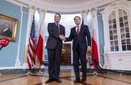 Spotkanie ministra Radosława Sikorskiego z sekretarzem stanu USA Marco Rubio 