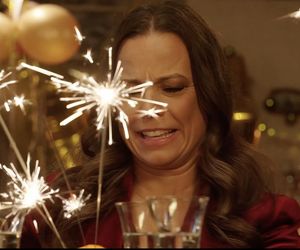 M jak miłość, zabawa sylwestrowa. Magda (Anna Mucha)