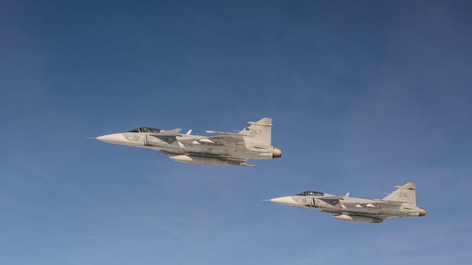 Szwedzki JAS39C Gripen